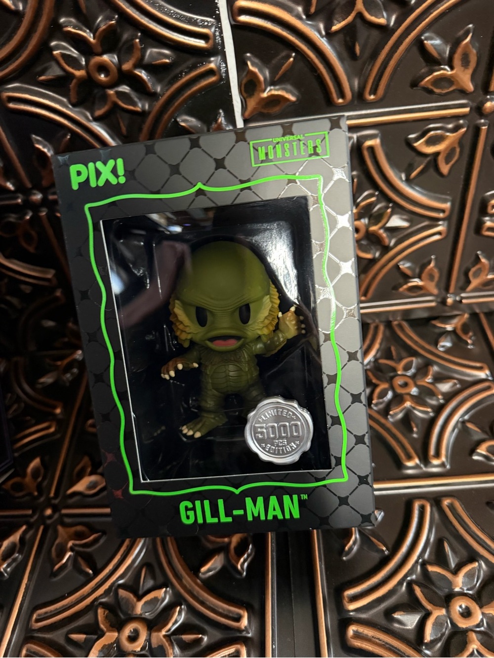 Thrilljoy Gill-Man Neon Green Collectible Vinyl Figure